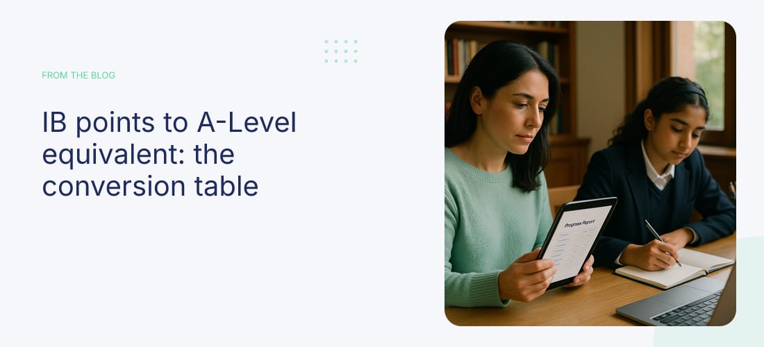 IB points to A-Level equivalent: the conversion table