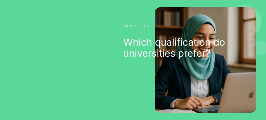 Which qualification do universities prefer?