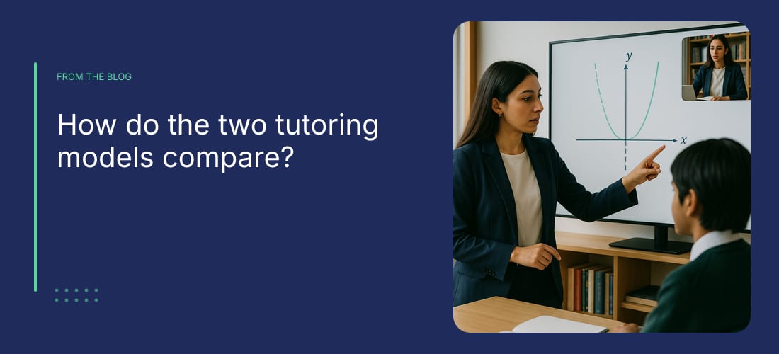 How do the two tutoring models compare?