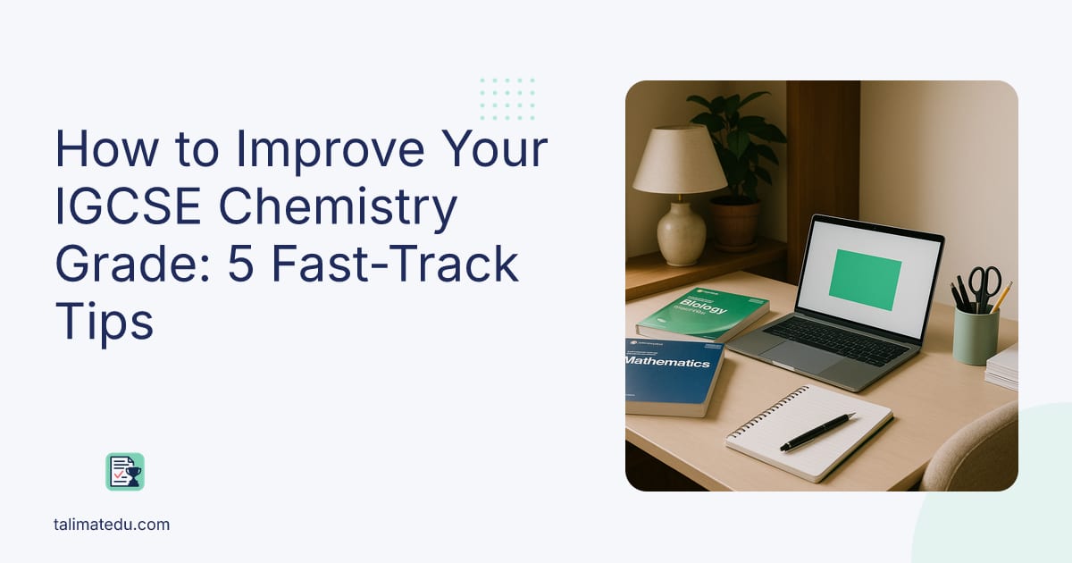 How to Improve Your IGCSE Chemistry Grade: 5 Fast-Track Tips
