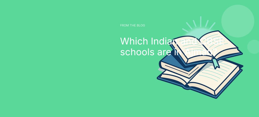 Which Indian and CBSE schools are in Ajman?