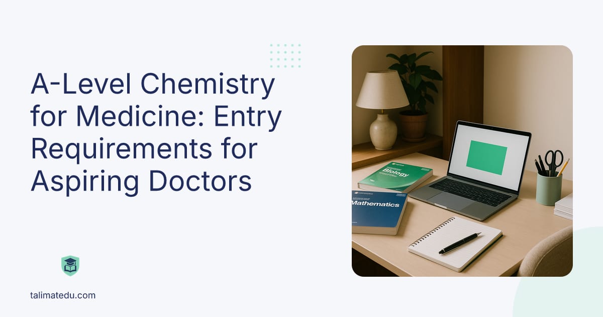 A-Level Chemistry for Medicine: Entry Requirements for Aspiring Doctors