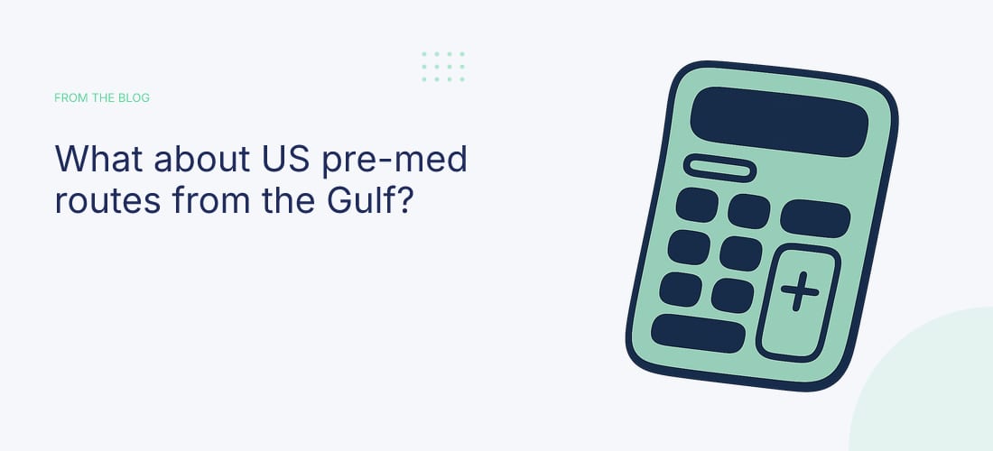 What about US pre-med routes from the Gulf?