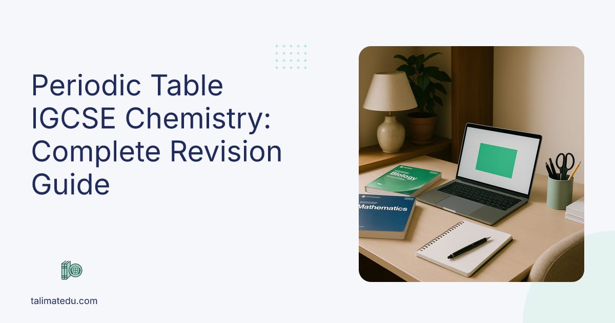 Periodic Table IGCSE Chemistry: Complete Revision Guide