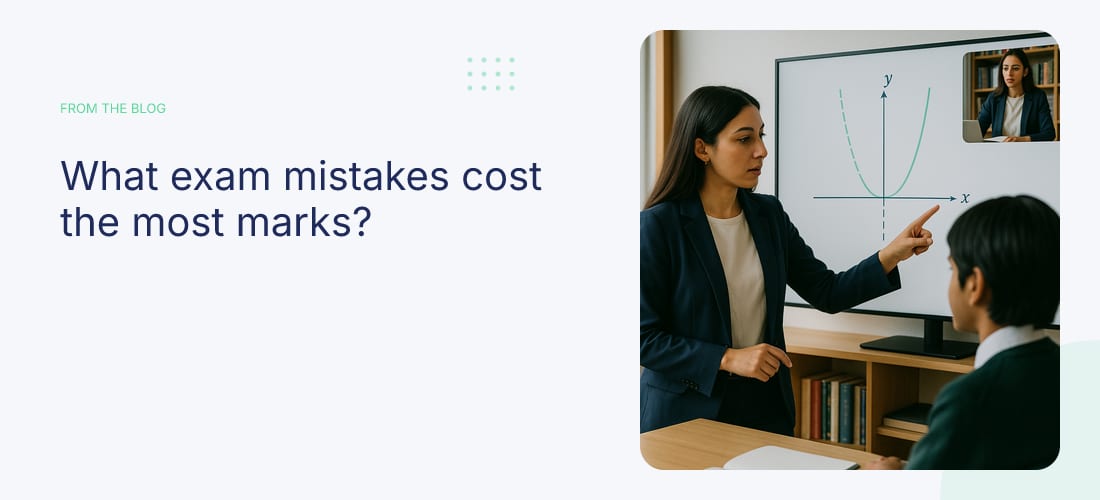 What exam mistakes cost the most marks?