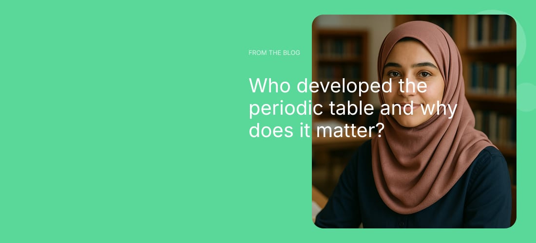Who developed the periodic table and why does it matter?