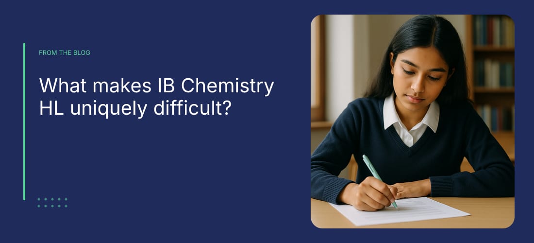 What makes IB Chemistry HL uniquely difficult?