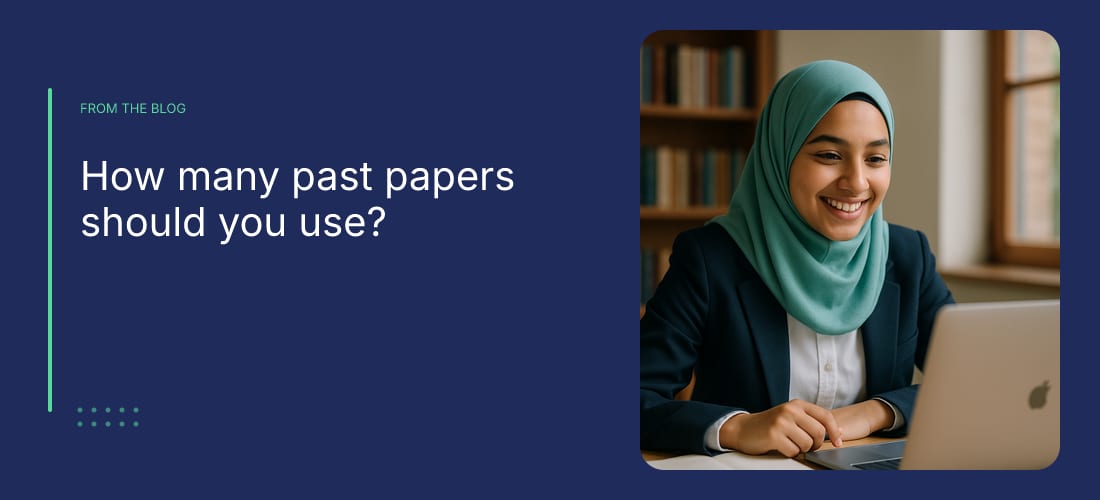 How many past papers should you use?