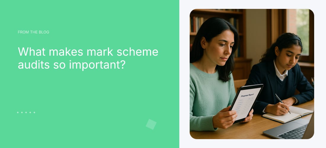 What makes mark scheme audits so important?