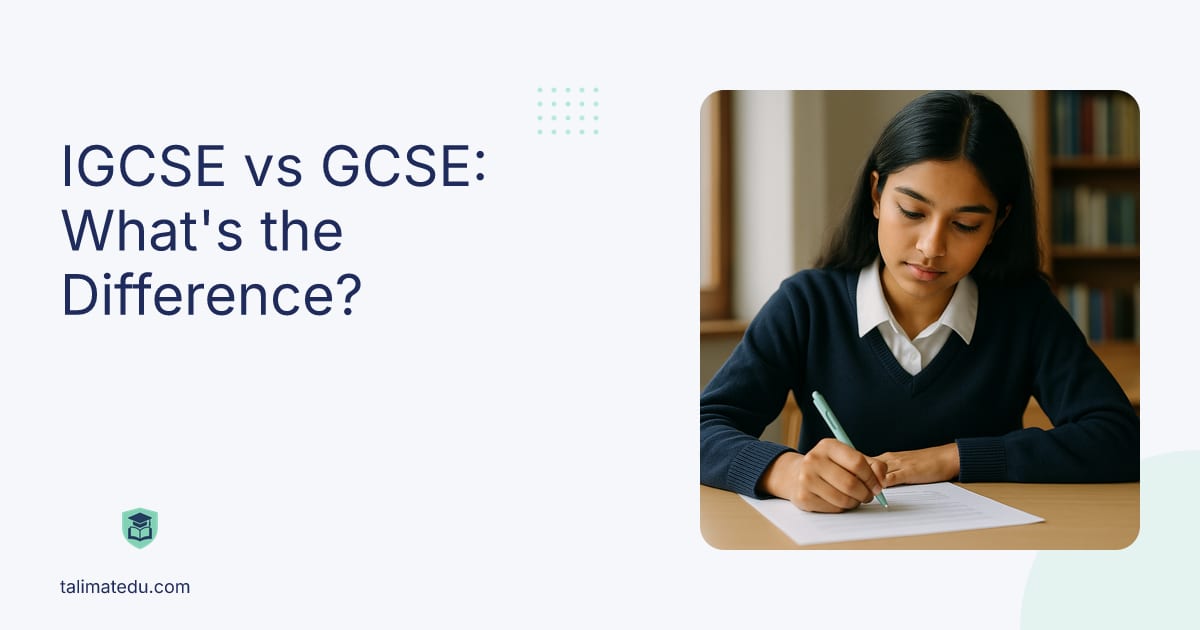 IGCSE vs GCSE: What's the Difference?